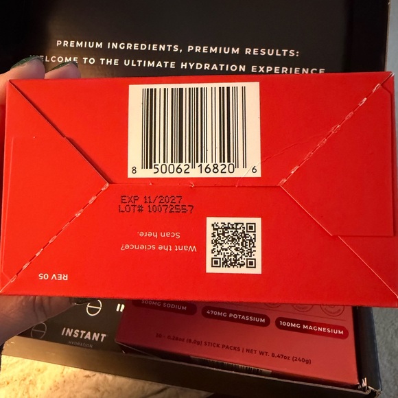 Instant Hydration Cherry and Raspberry Drink Mix - Picture 3 of 5